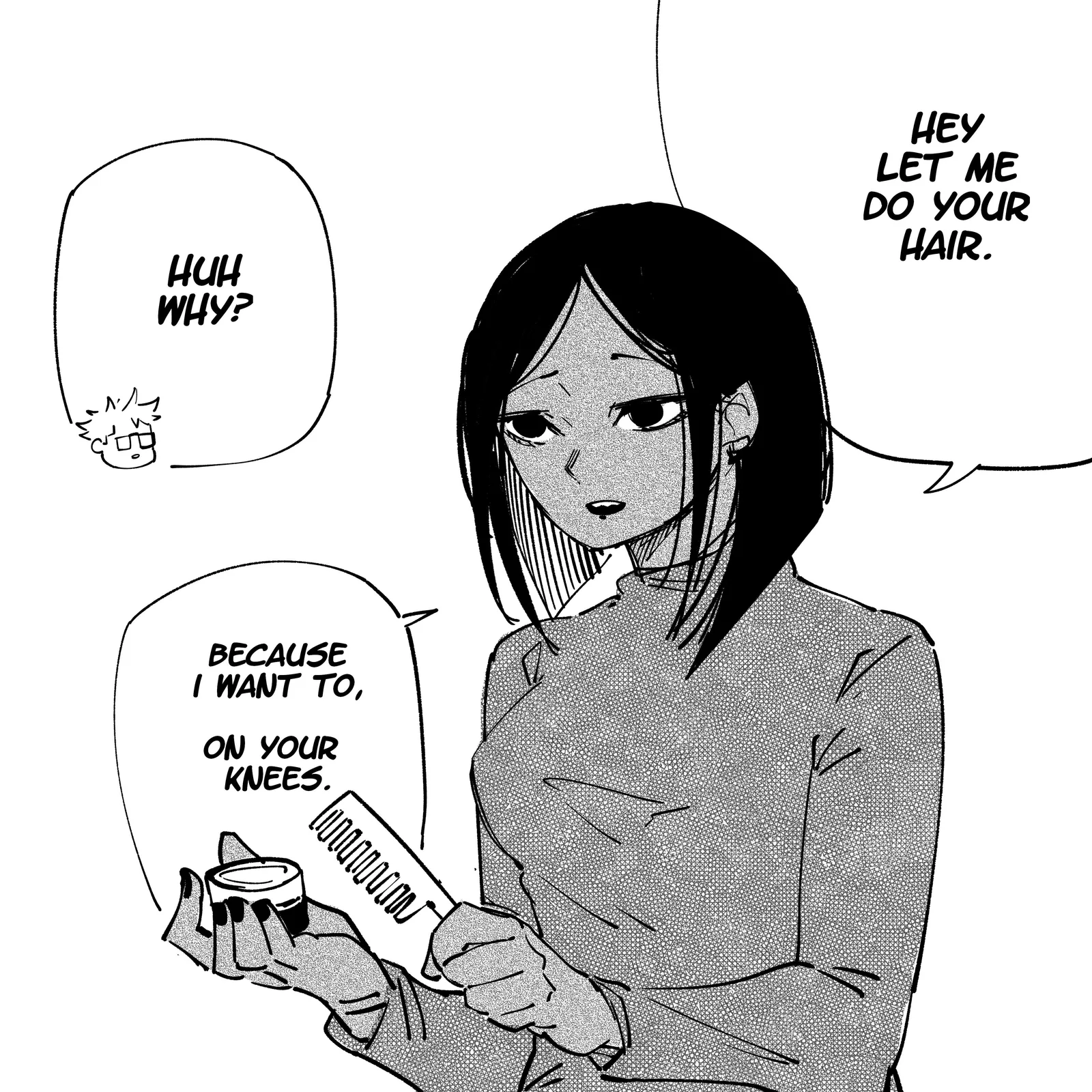 My new girlfriend is not human? Chapter 23 page 1