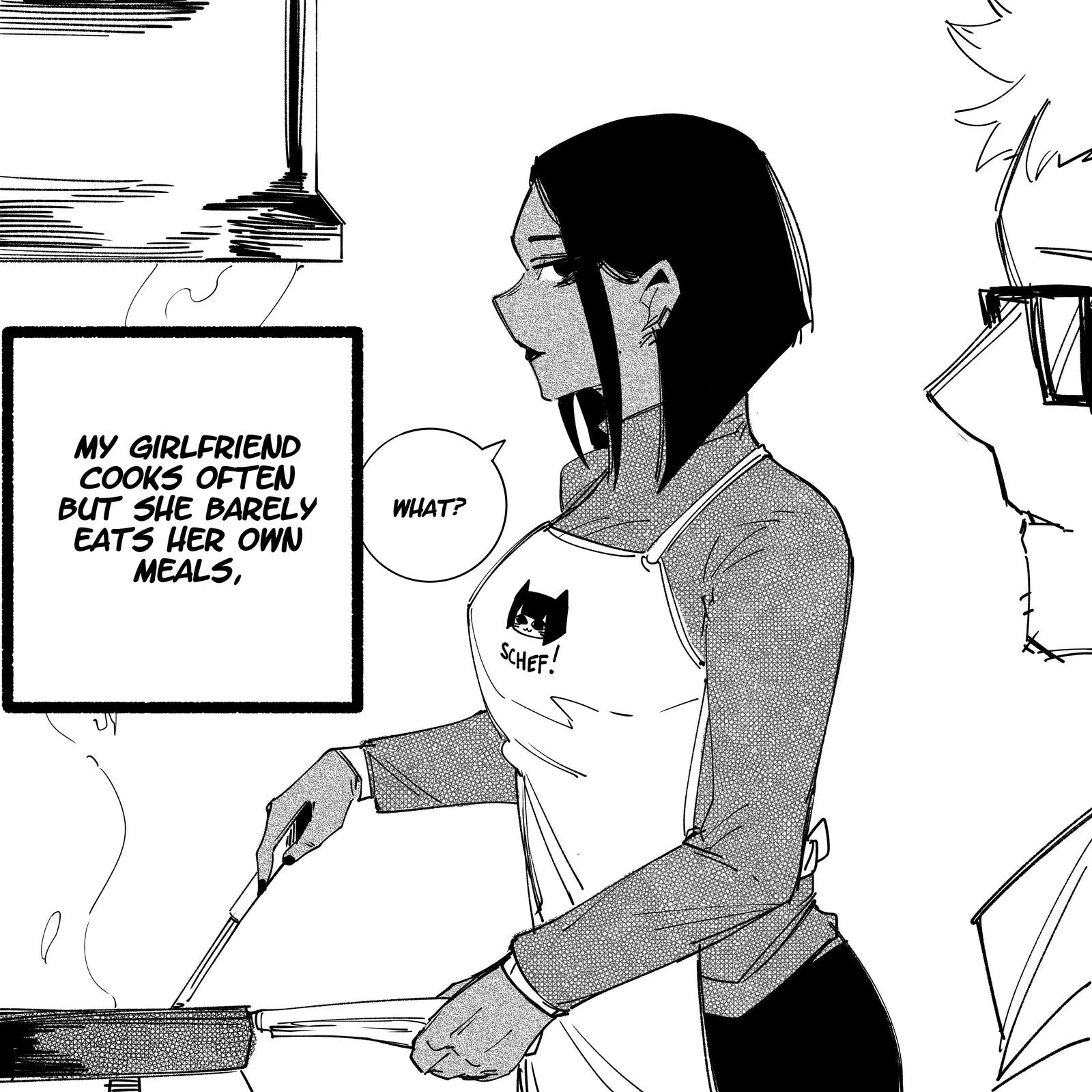 My new girlfriend is not human? Chapter 4 page 2