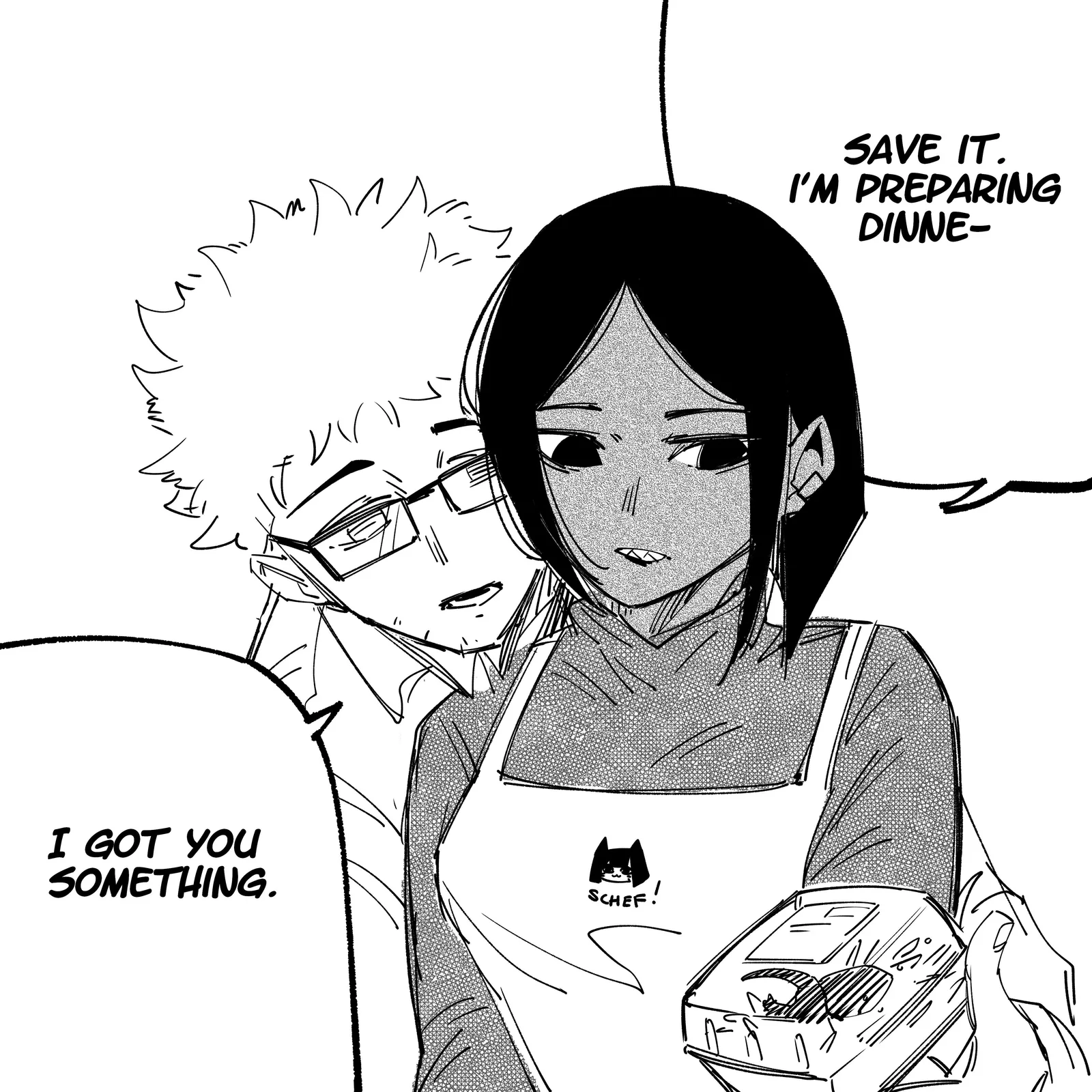 My new girlfriend is not human? Chapter 4 page 3