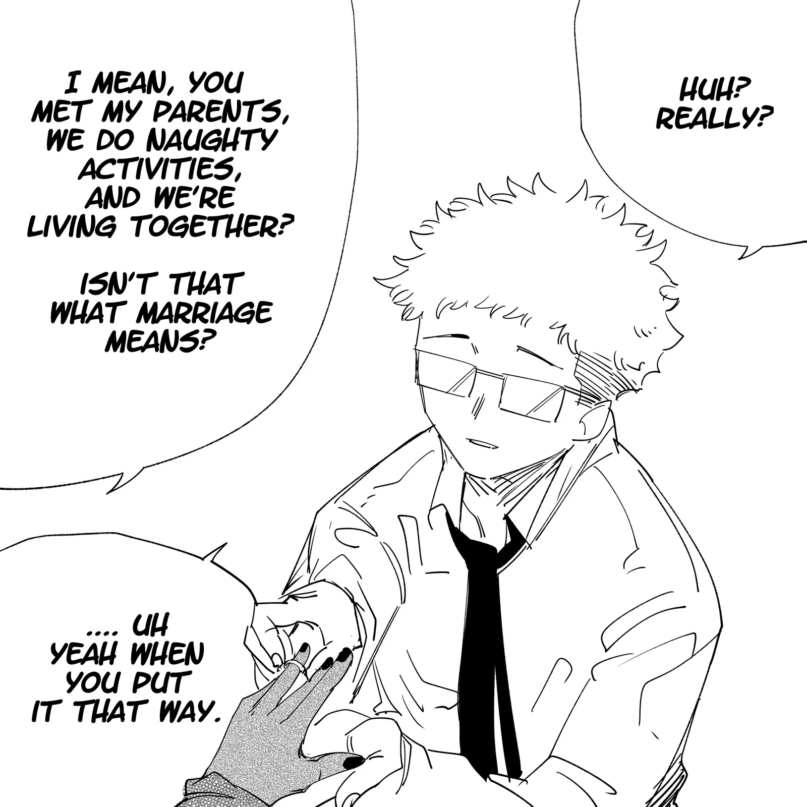 My new girlfriend is not human? Chapter 48 page 9