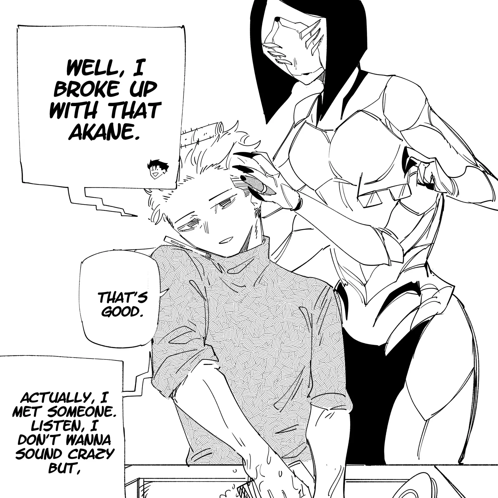 My new girlfriend is not human? Chapter 50 page 3