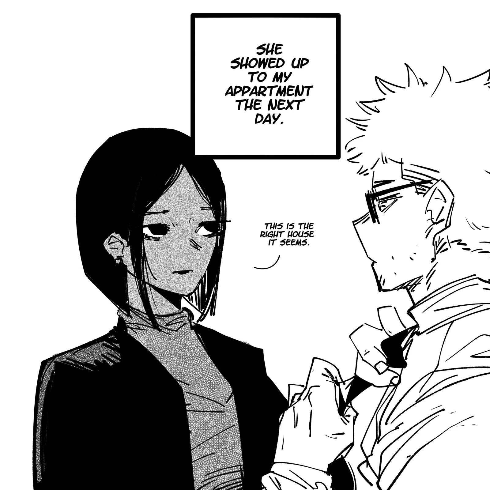 My new girlfriend is not human? Chapter 7 page 8