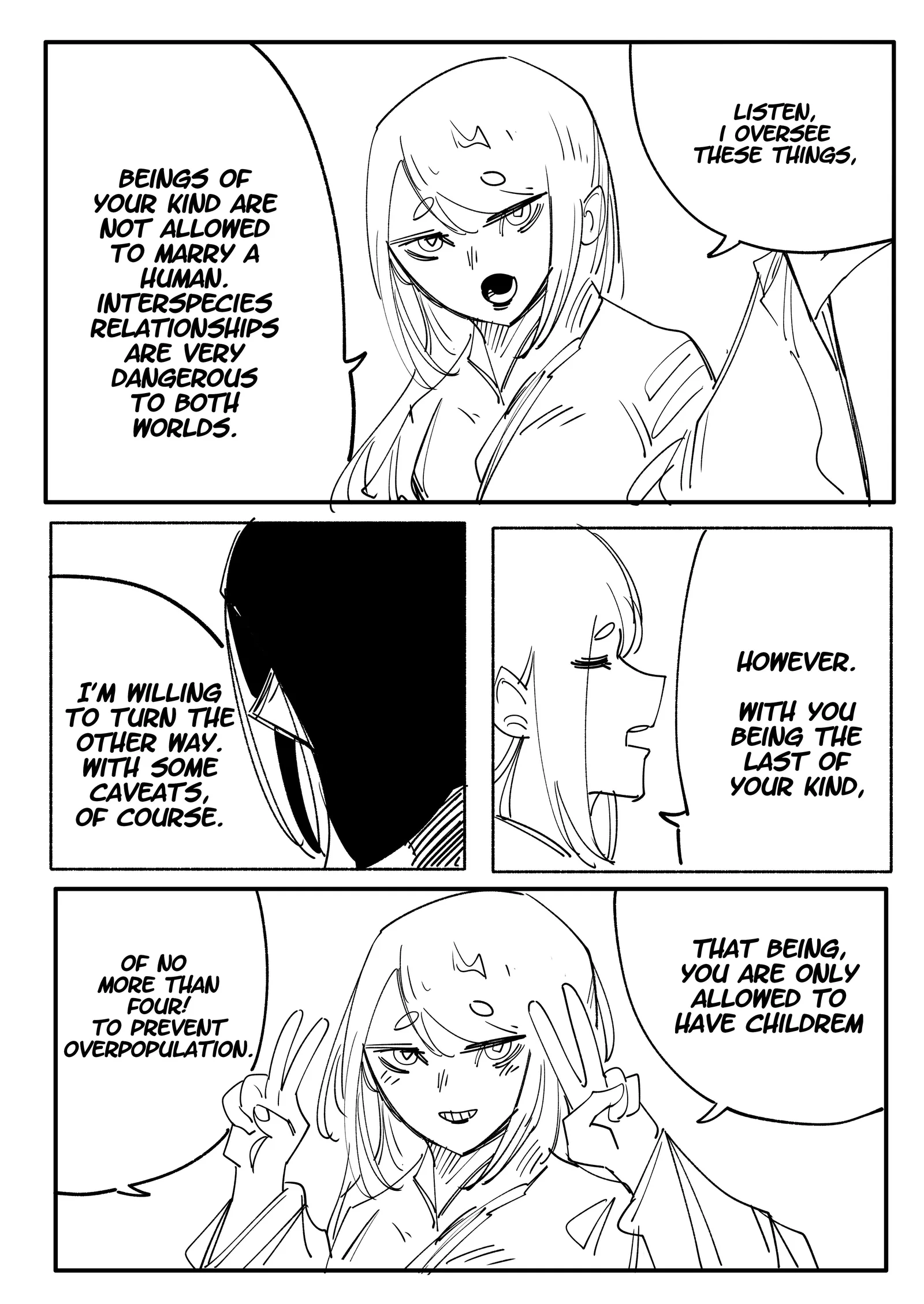 My new girlfriend is not human? Chapter 76 page 4