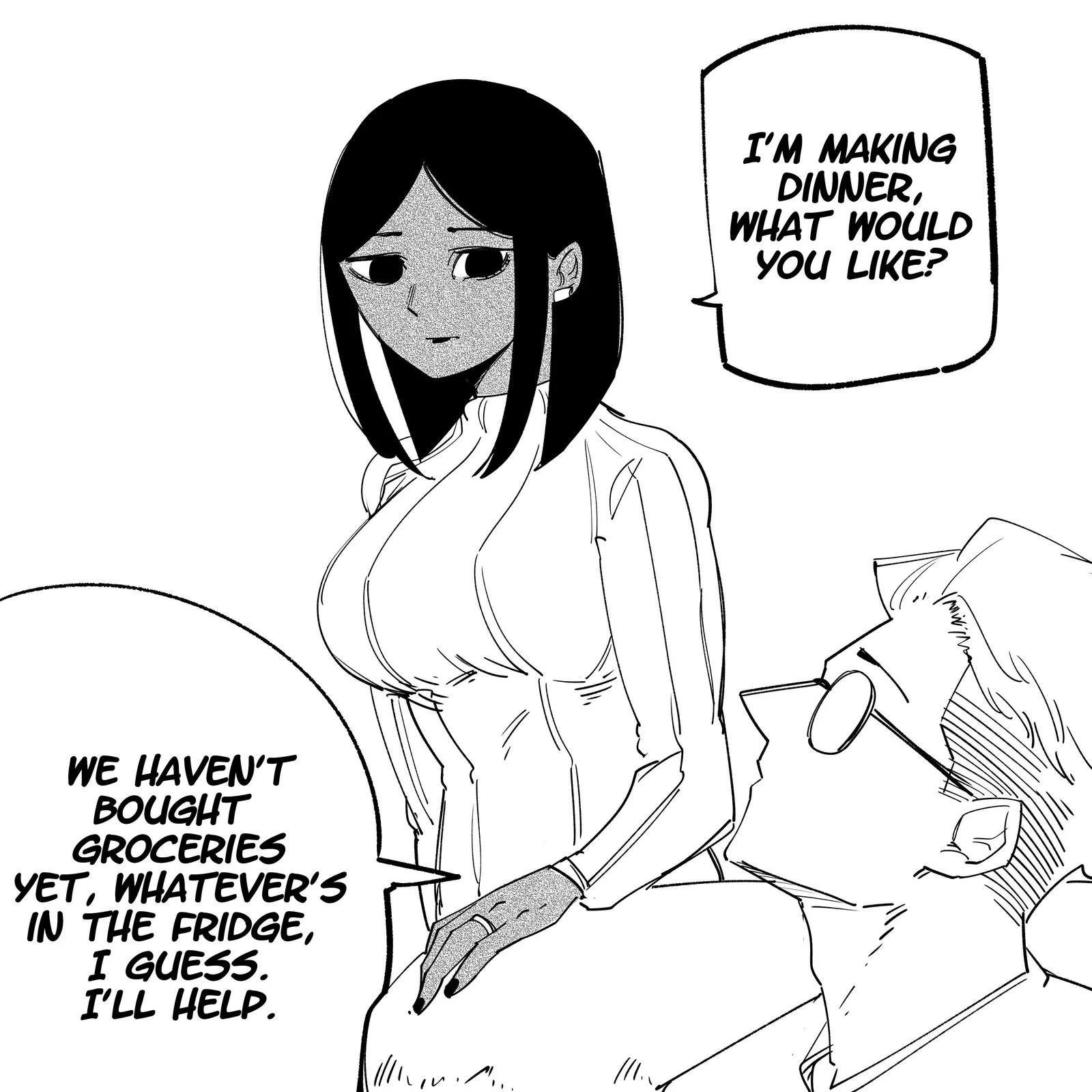 My new girlfriend is not human? Chapter 87 page 1