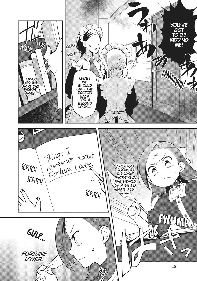 My Next Life as a Villainess: All Routes Lead to Doom! Chapter 1 page 18