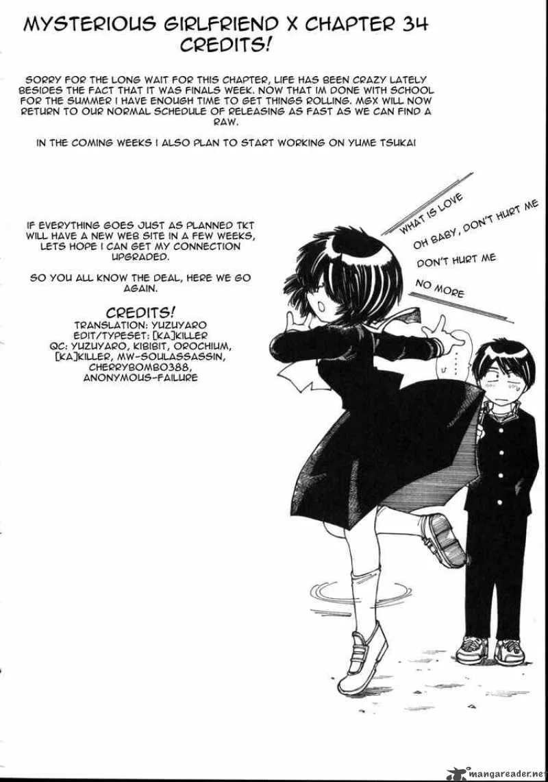 Mysterious Girlfriend X Chapter 34 page 25