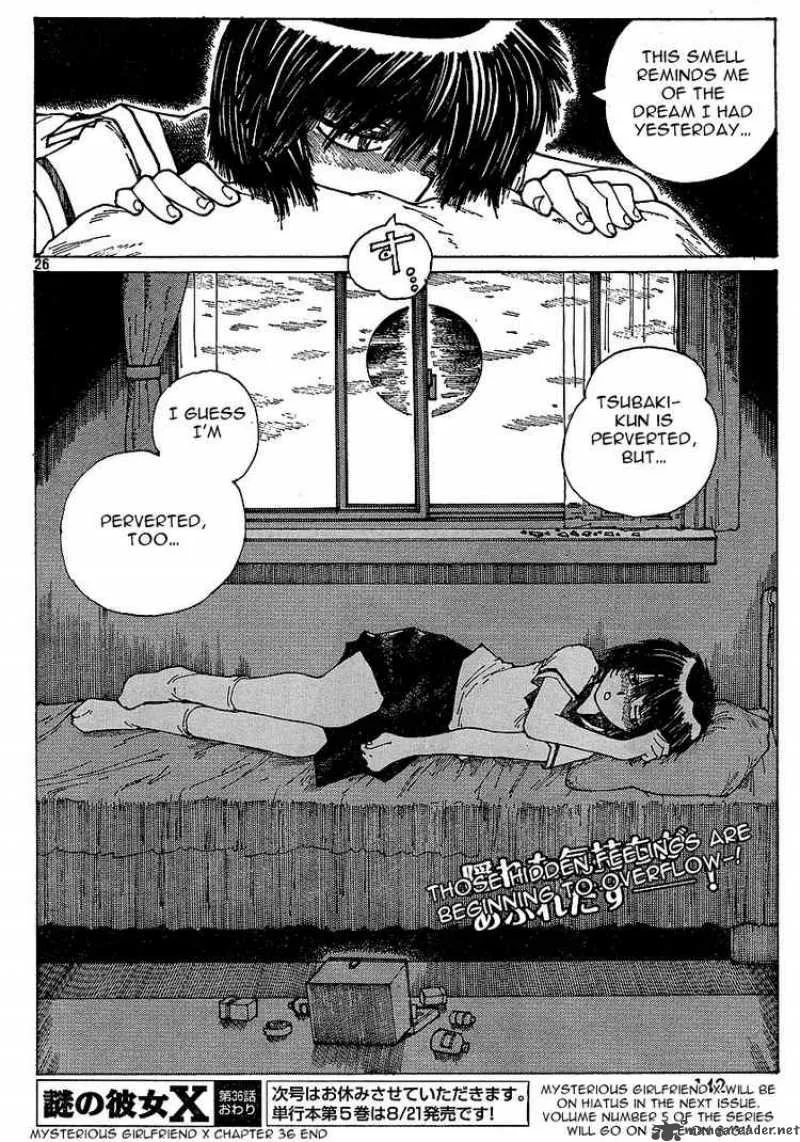 Mysterious Girlfriend X Chapter 36 page 26