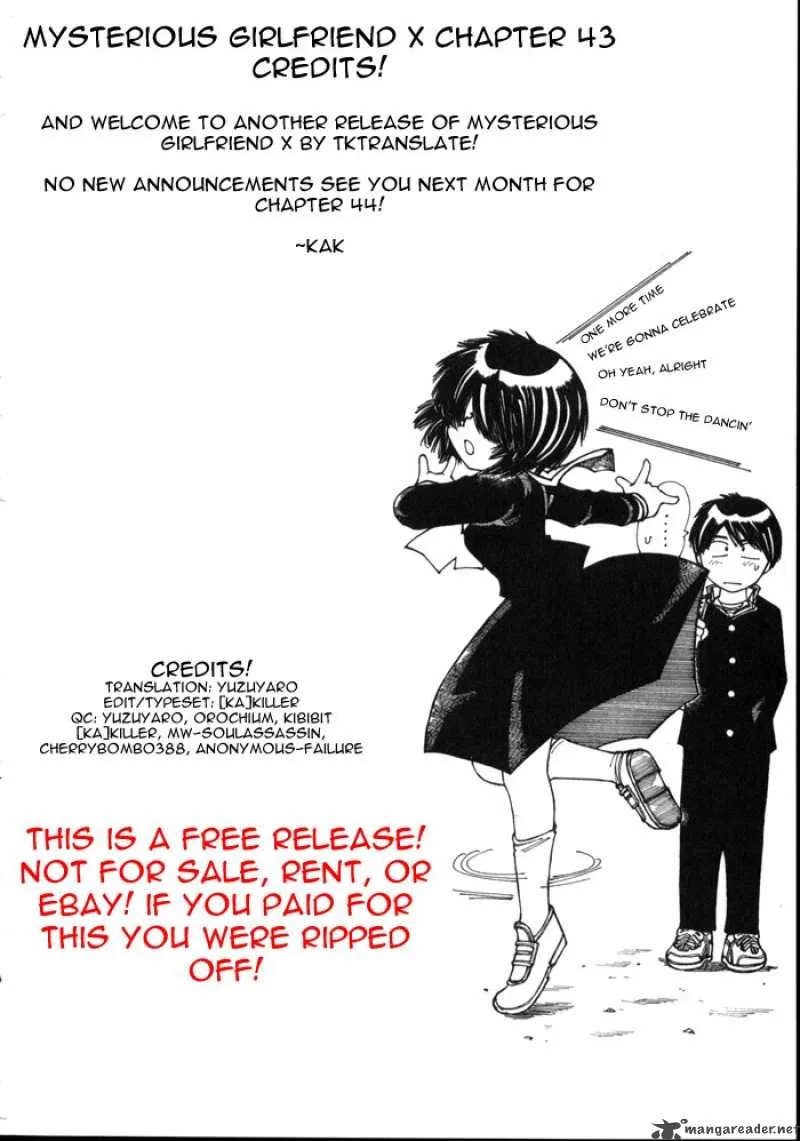 Mysterious Girlfriend X Chapter 43 page 24