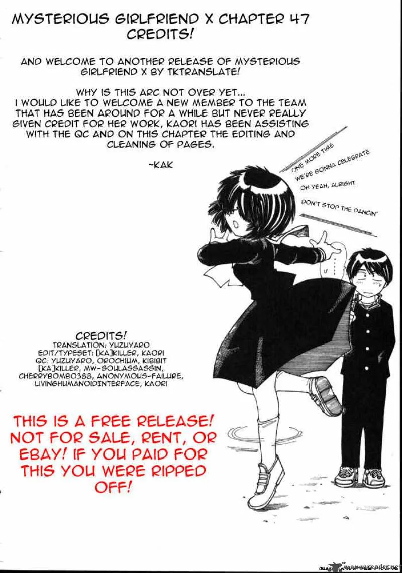 Mysterious Girlfriend X Chapter 47 page 25