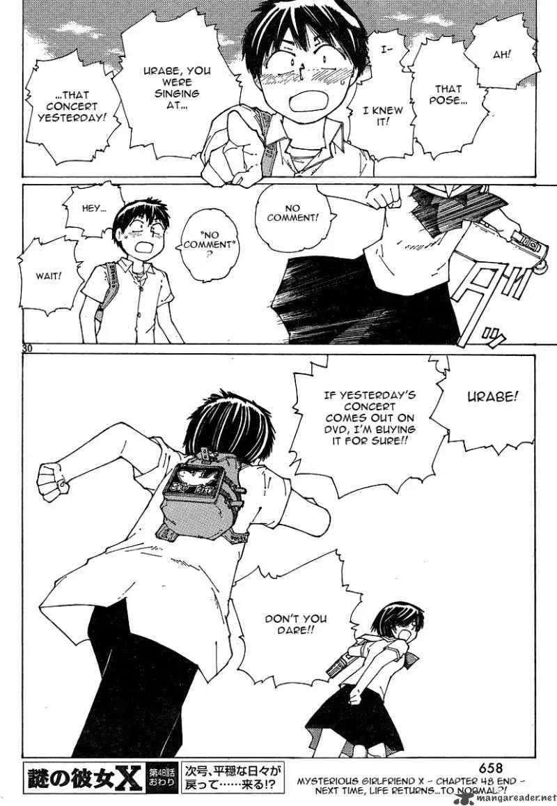 Mysterious Girlfriend X Chapter 48 page 30