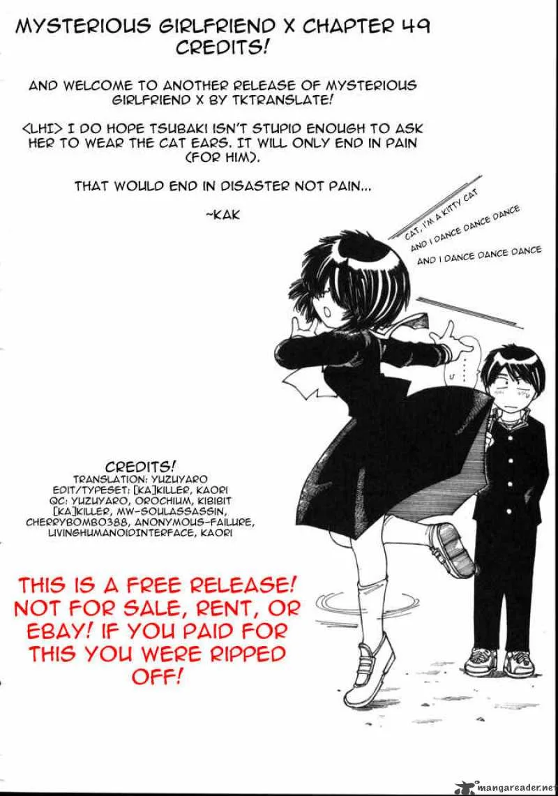 Mysterious Girlfriend X Chapter 49 page 24