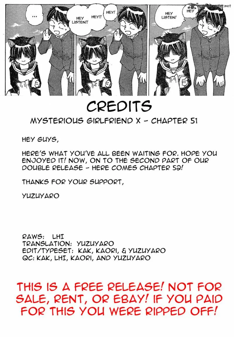 Mysterious Girlfriend X Chapter 51 page 25