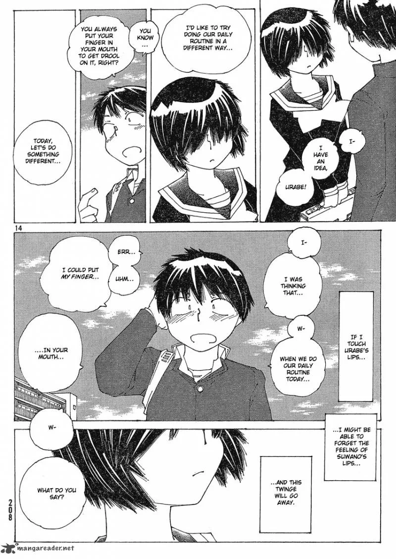 Mysterious Girlfriend X Chapter 56 page 14