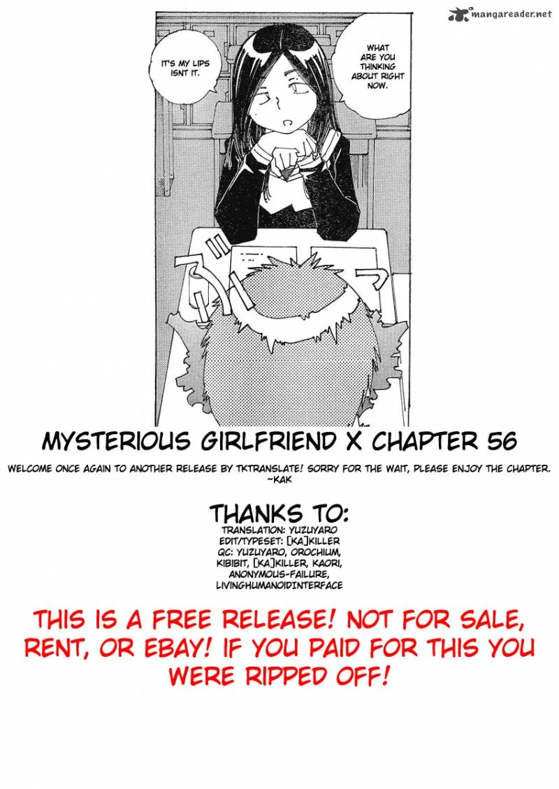 Mysterious Girlfriend X Chapter 56 page 25