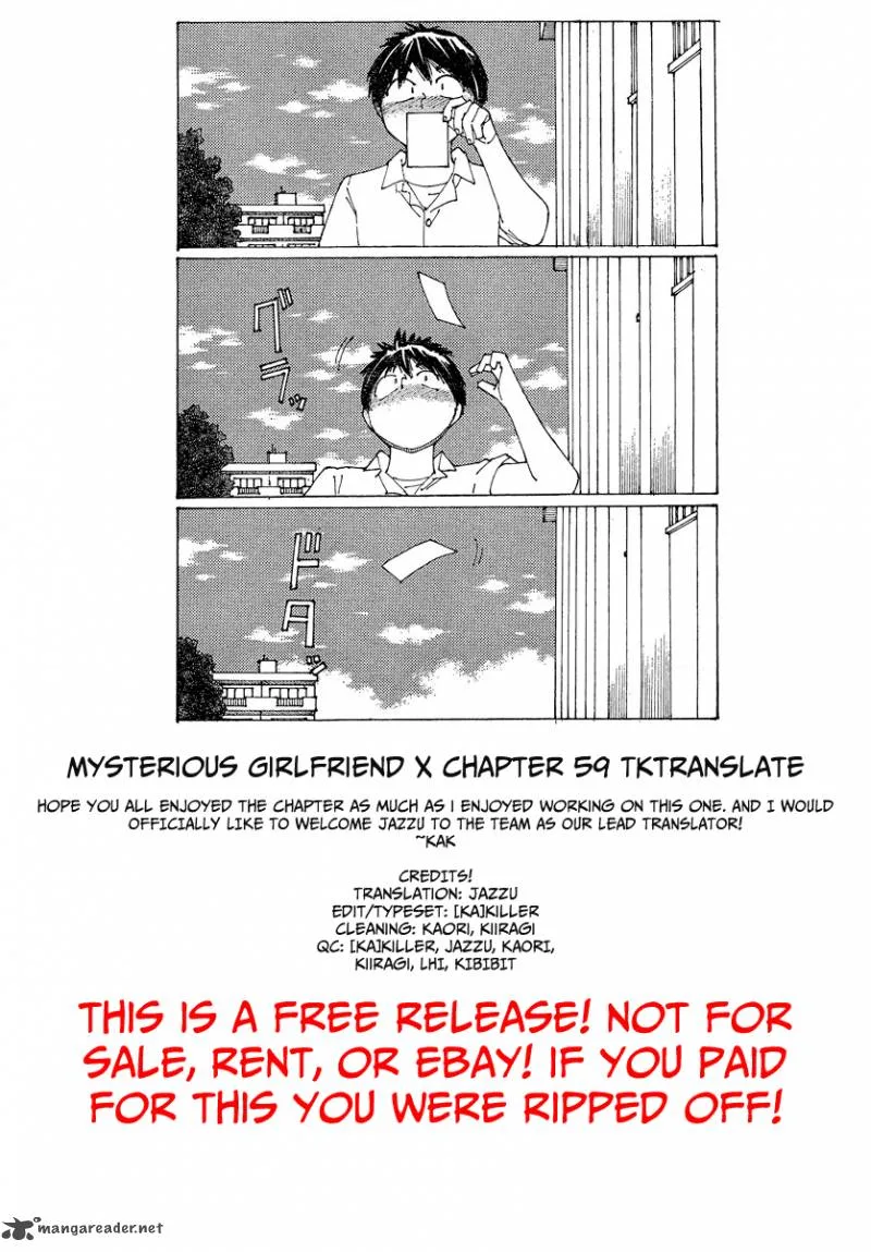 Mysterious Girlfriend X Chapter 59 page 27