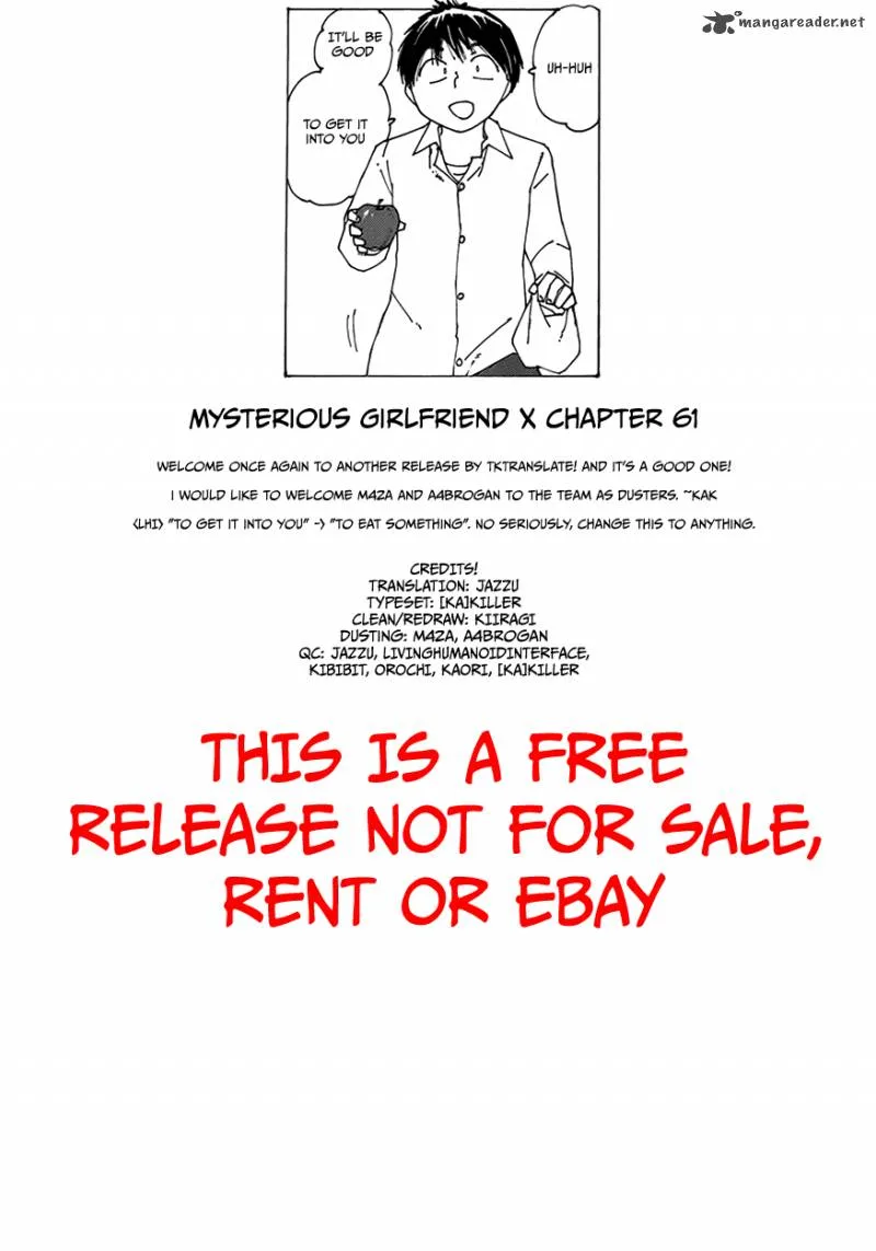 Mysterious Girlfriend X Chapter 61 page 23