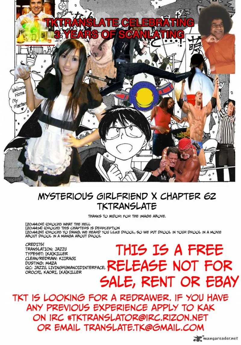 Mysterious Girlfriend X Chapter 62 page 27