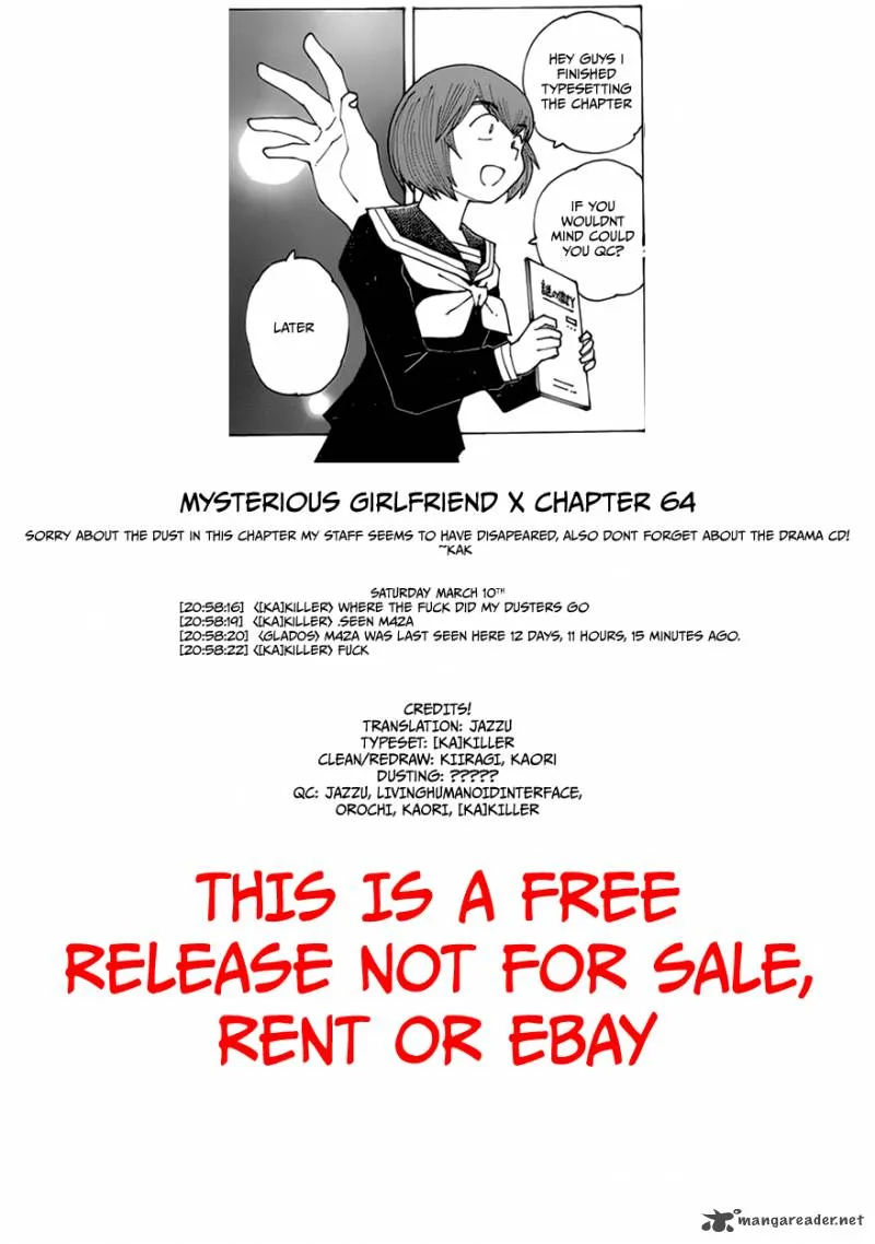 Mysterious Girlfriend X Chapter 64 page 22
