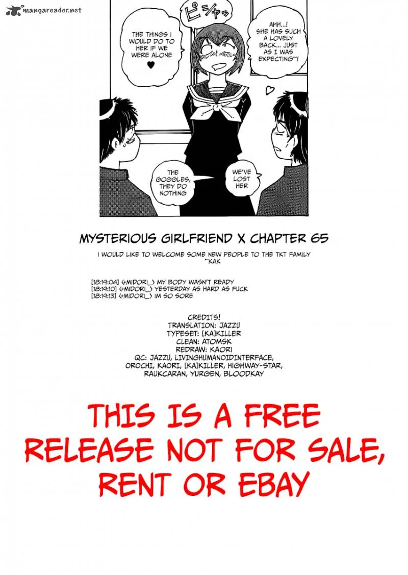 Mysterious Girlfriend X Chapter 65 page 21