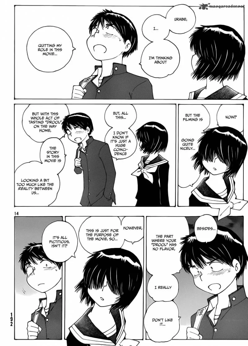 Mysterious Girlfriend X Chapter 67 page 14