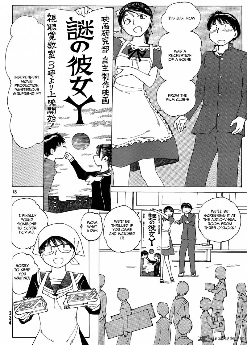 Mysterious Girlfriend X Chapter 69 page 18