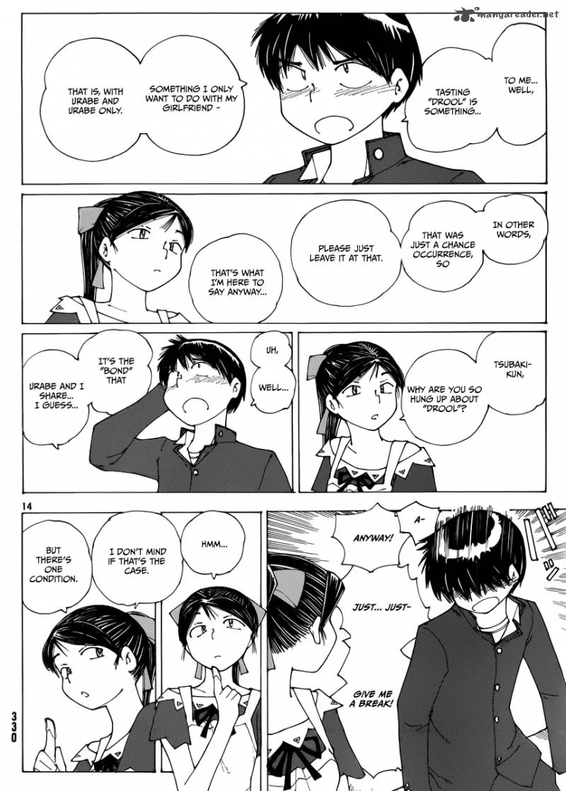 Mysterious Girlfriend X Chapter 69 page 14