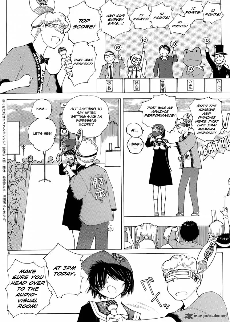 Mysterious Girlfriend X Chapter 70 page 4