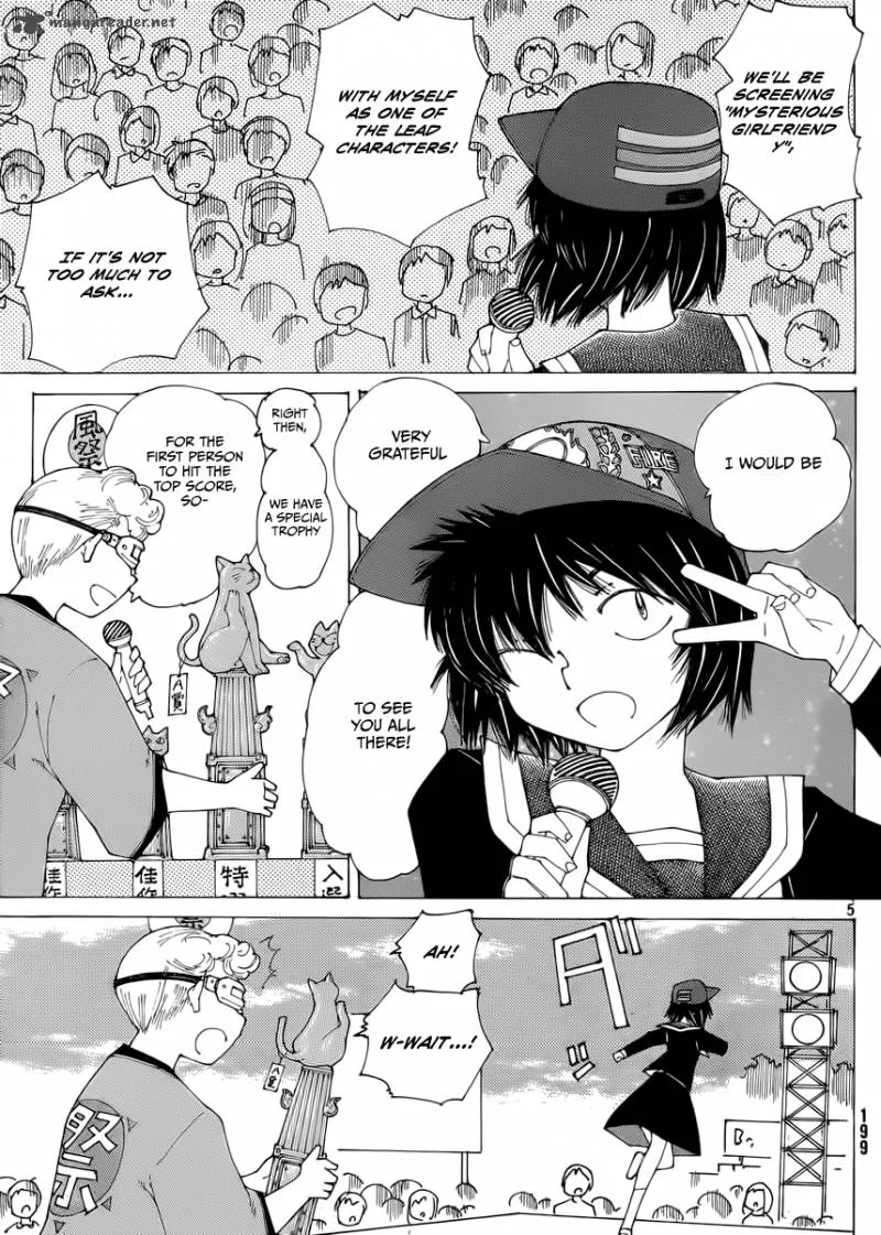 Mysterious Girlfriend X Chapter 70 page 5