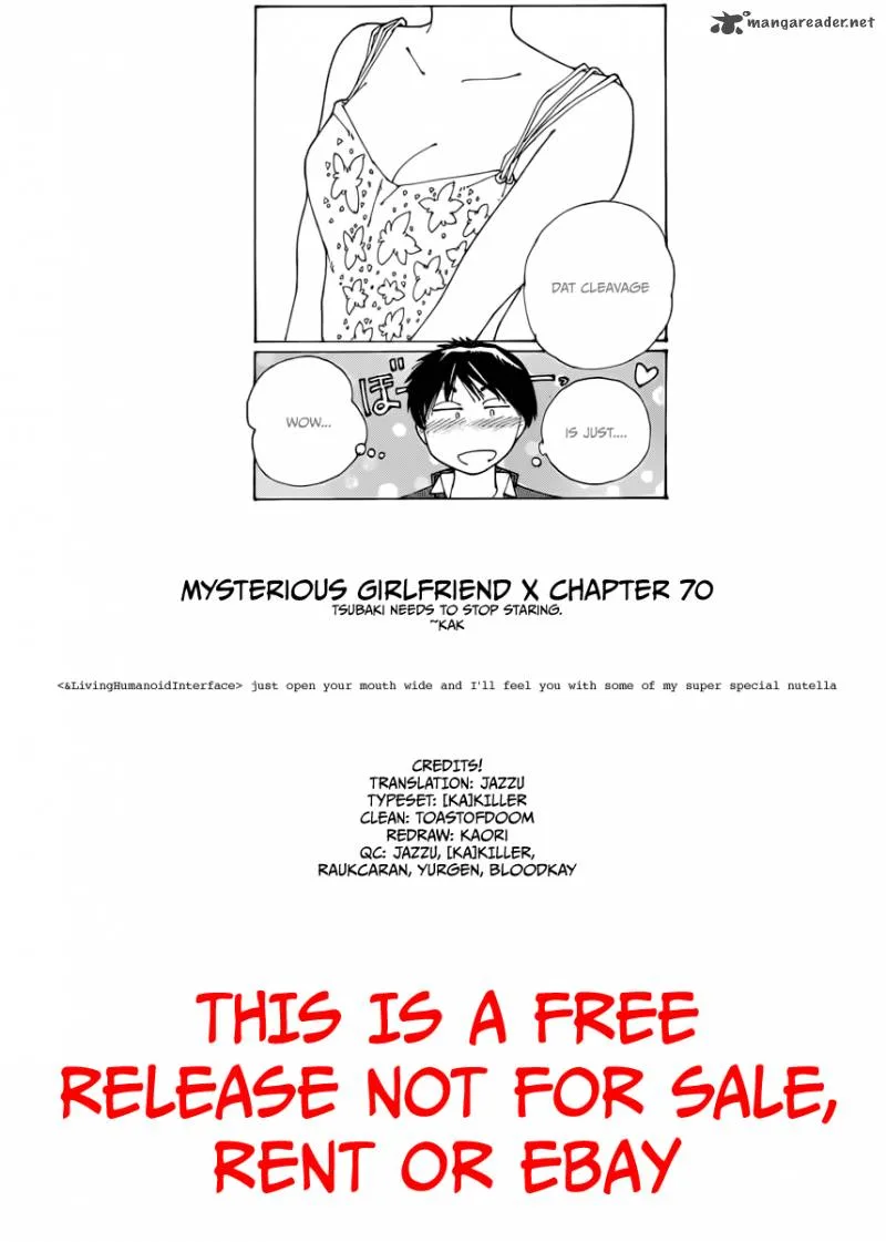 Mysterious Girlfriend X Chapter 70 page 25