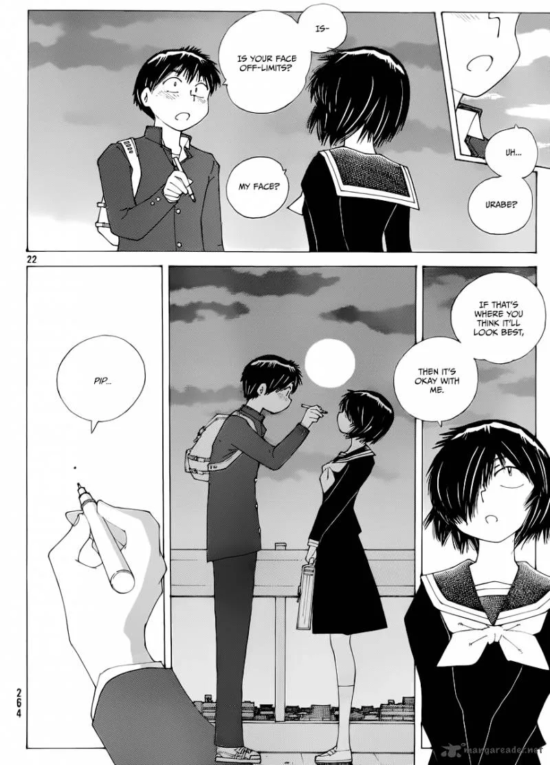 Mysterious Girlfriend X Chapter 71 page 22