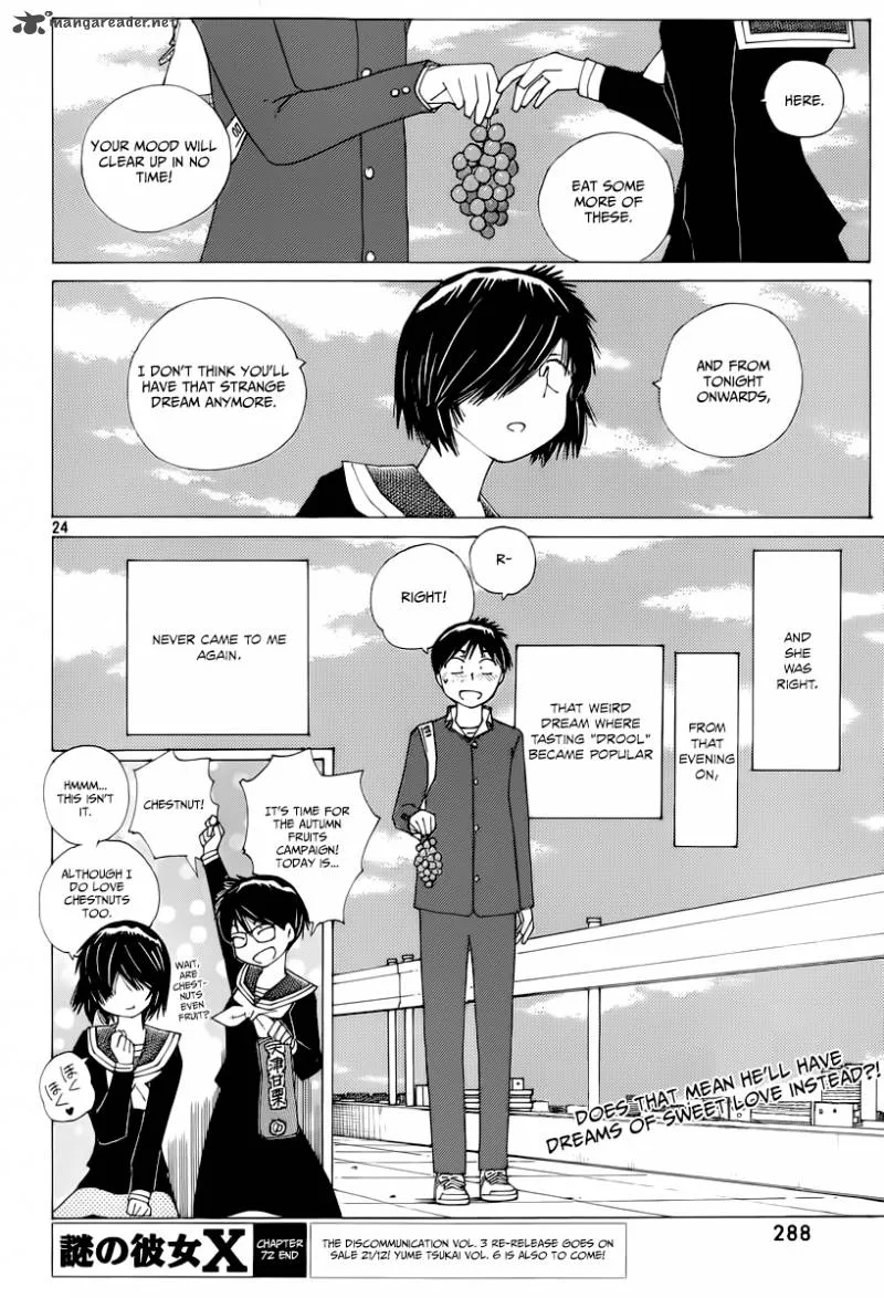 Mysterious Girlfriend X Chapter 72 page 24