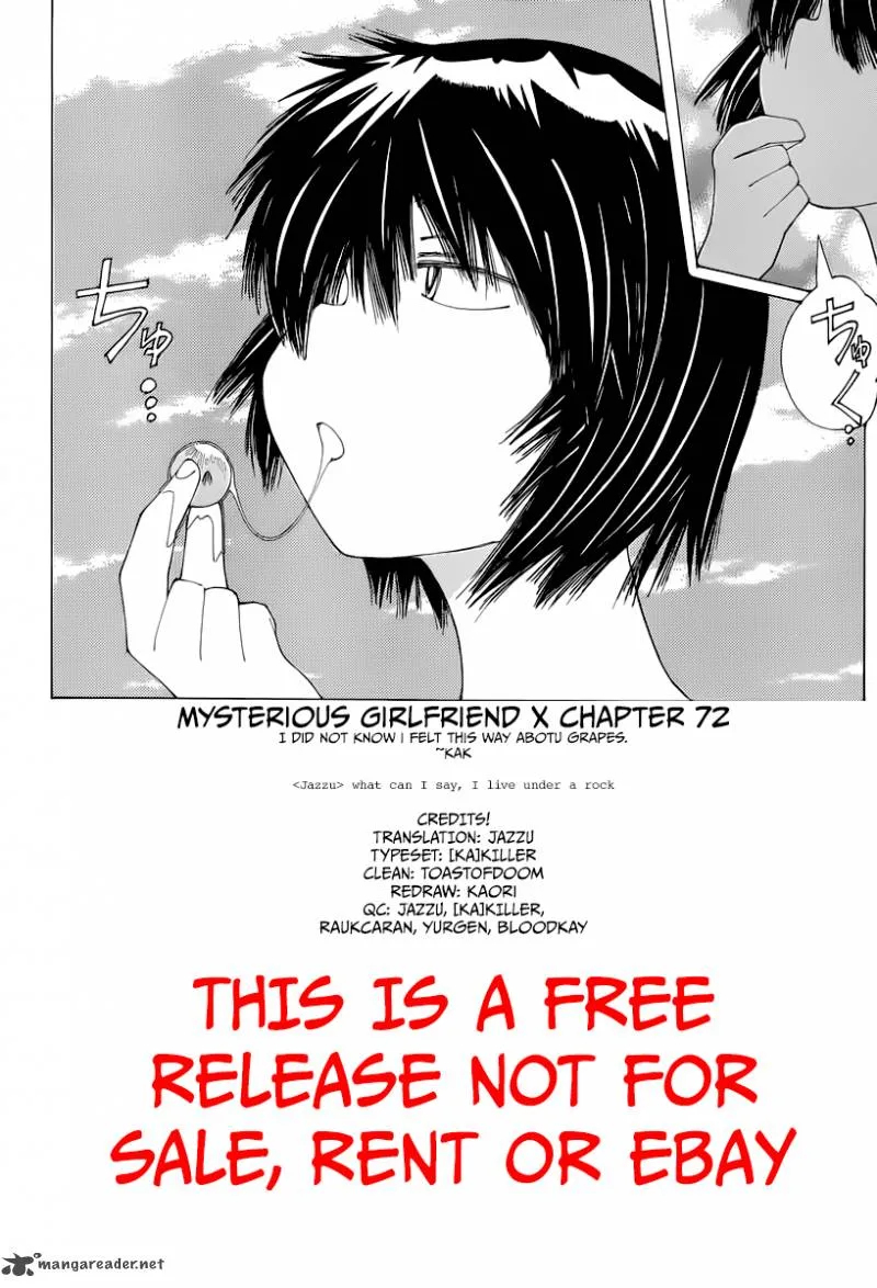 Mysterious Girlfriend X Chapter 72 page 25