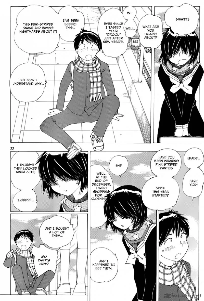 Mysterious Girlfriend X Chapter 74 page 22