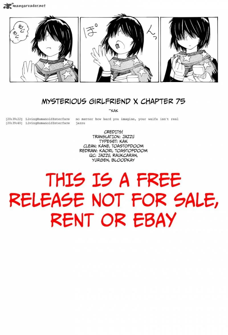 Mysterious Girlfriend X Chapter 75 page 25