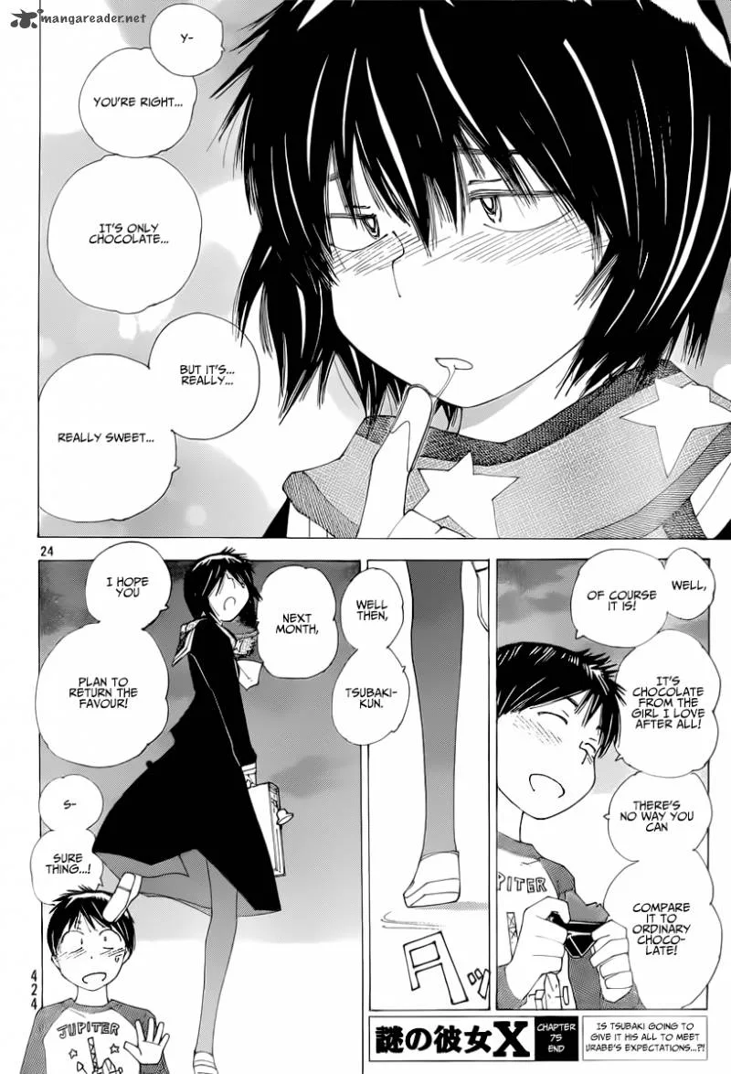 Mysterious Girlfriend X Chapter 75 page 24