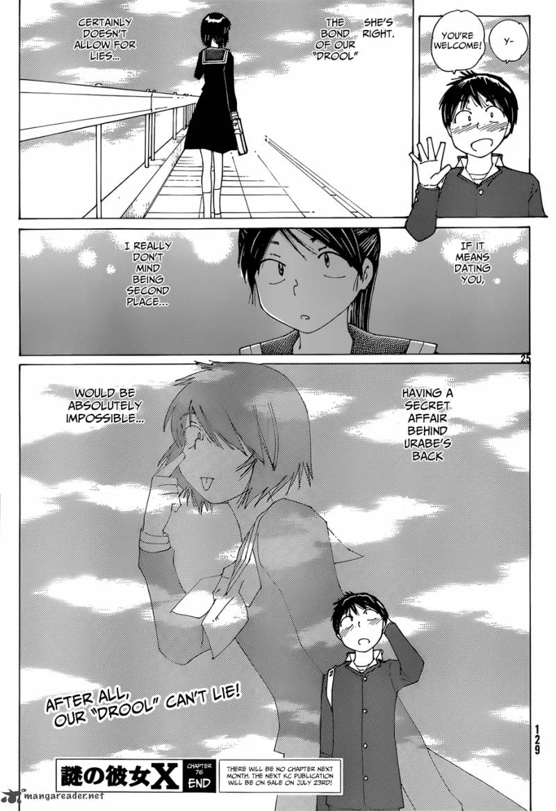 Mysterious Girlfriend X Chapter 76 page 24