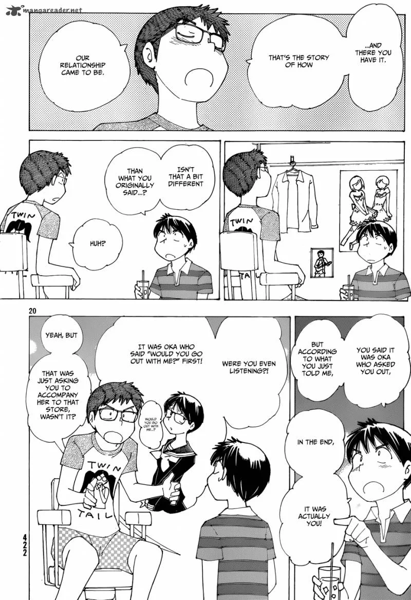 Mysterious Girlfriend X Chapter 81 page 20