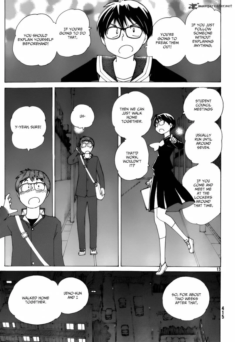 Mysterious Girlfriend X Chapter 81 page 13
