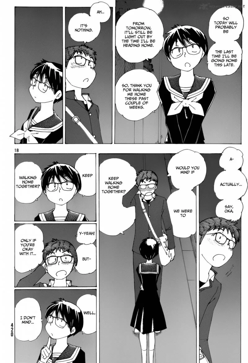 Mysterious Girlfriend X Chapter 81 page 18