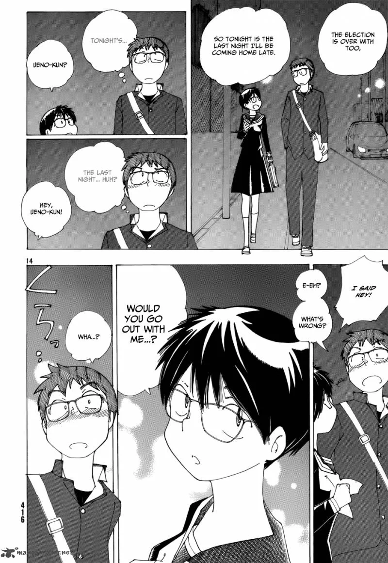 Mysterious Girlfriend X Chapter 81 page 14