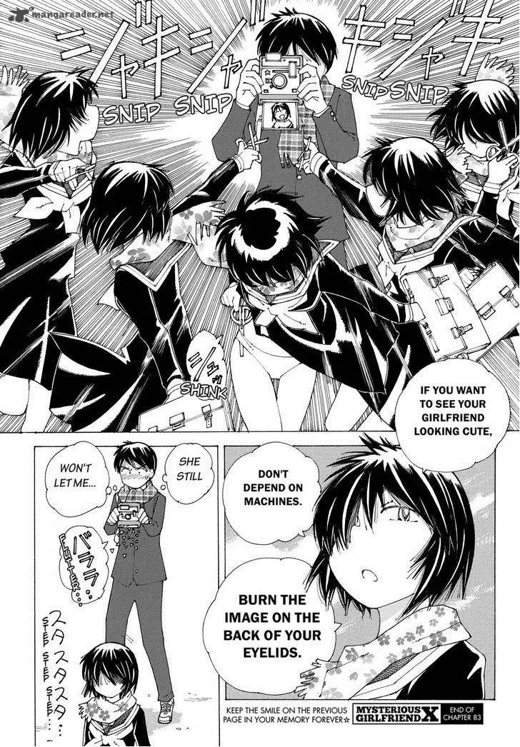 Mysterious Girlfriend X Chapter 83 page 72