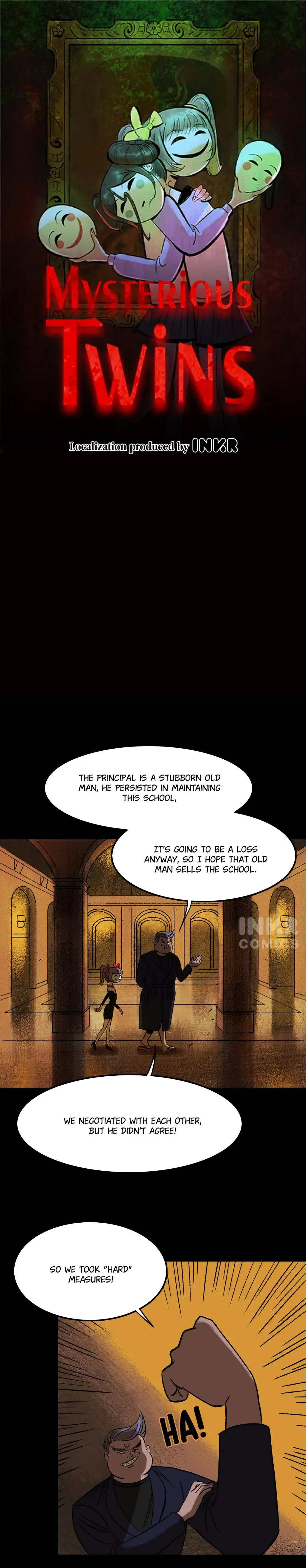 Mysterious Twins Chapter 8 page 1