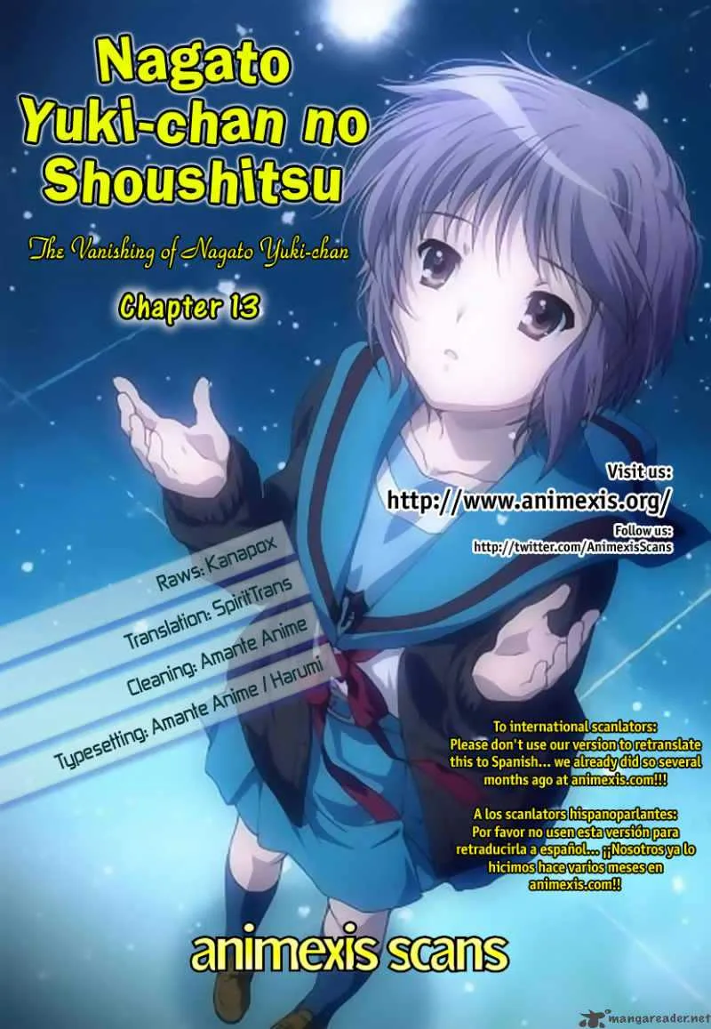 Nagato Yuki-chan no Shoushitsu Chapter 13 page 1