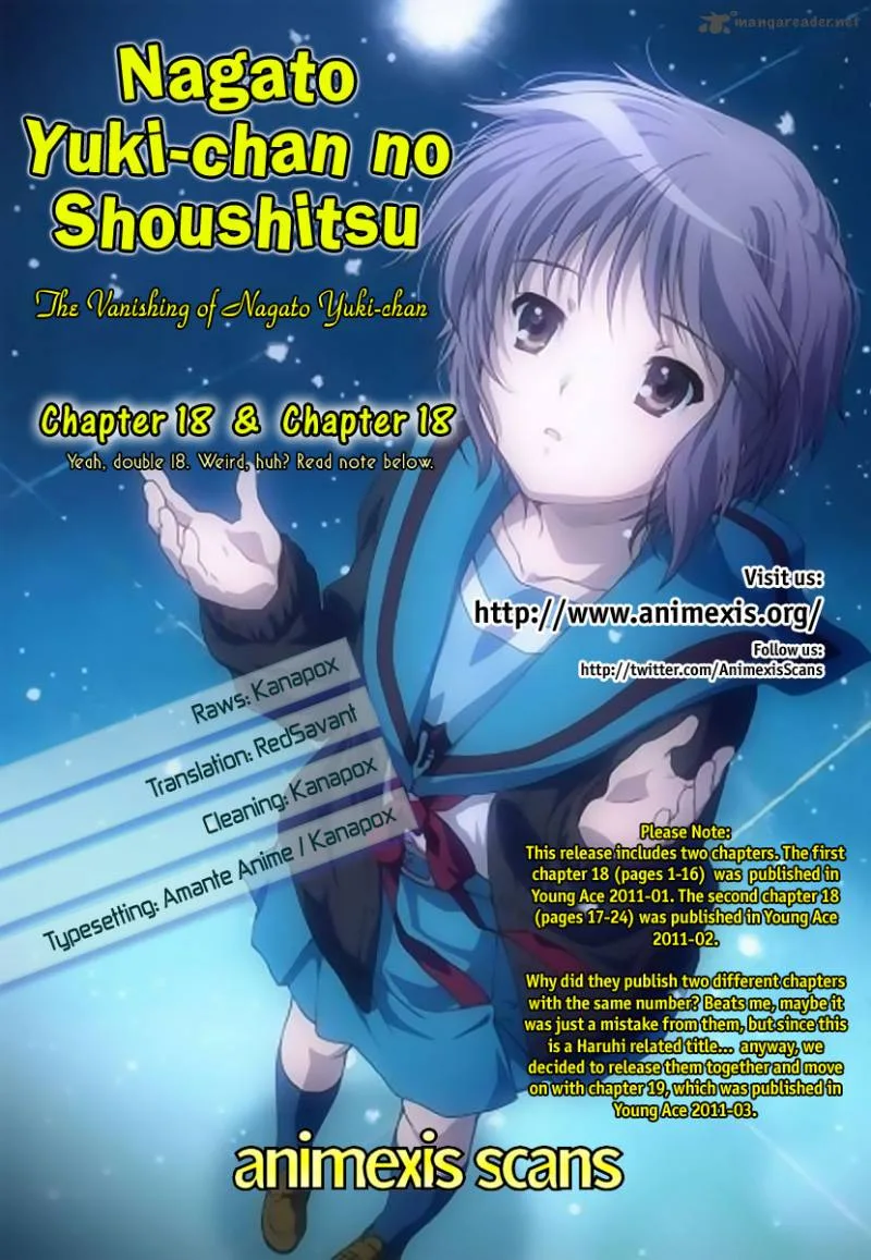 Nagato Yuki-chan no Shoushitsu Chapter 18 page 1