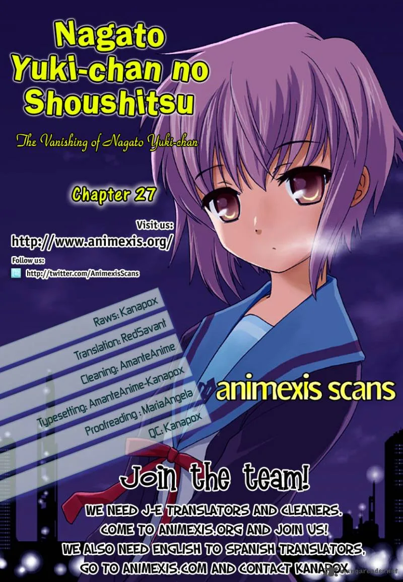 Nagato Yuki-chan no Shoushitsu Chapter 27 page 1