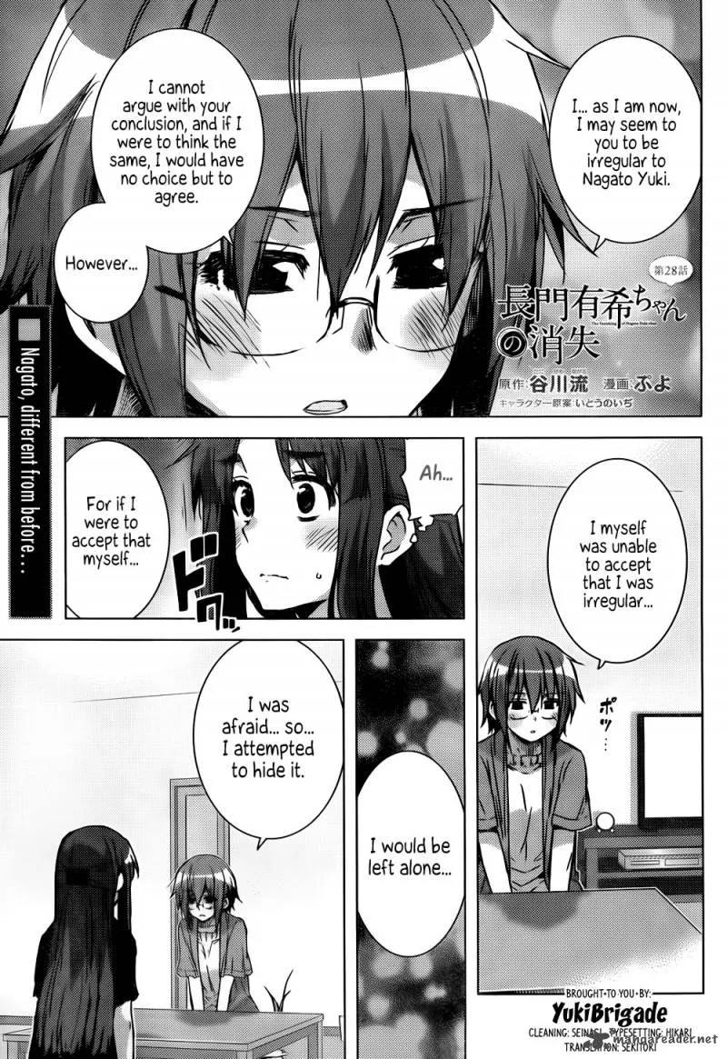Nagato Yuki-chan no Shoushitsu Chapter 28 page 1