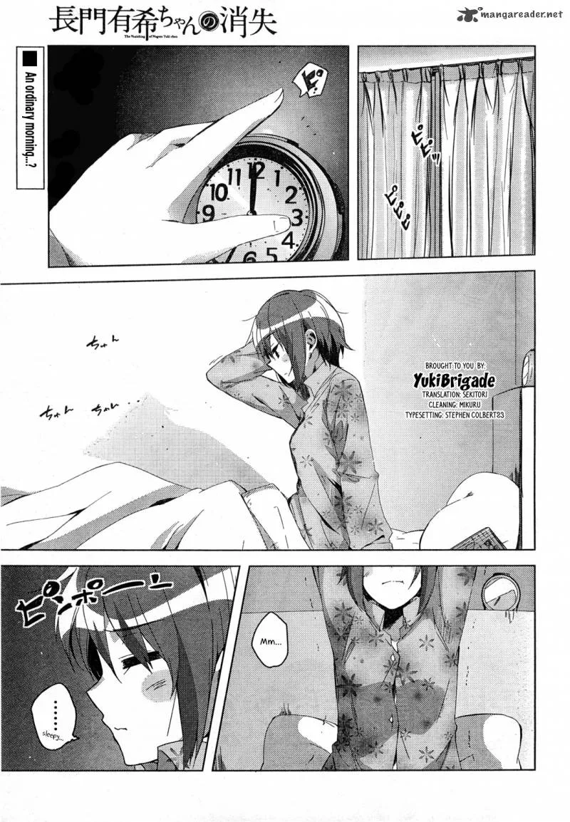 Nagato Yuki-chan no Shoushitsu Chapter 29 page 1
