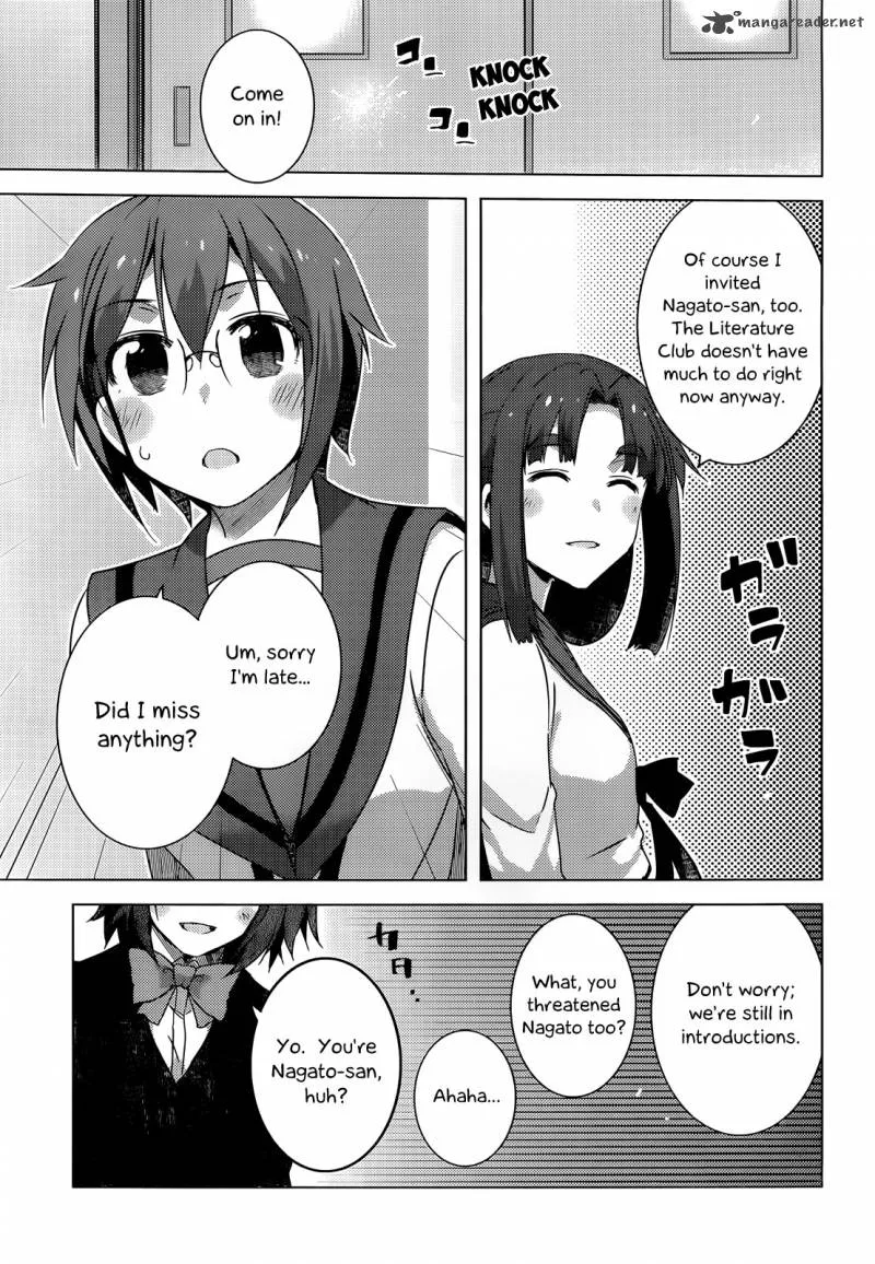 Nagato Yuki-chan no Shoushitsu Chapter 39 page 12