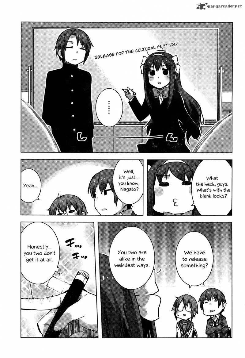 Nagato Yuki-chan no Shoushitsu Chapter 41 page 3