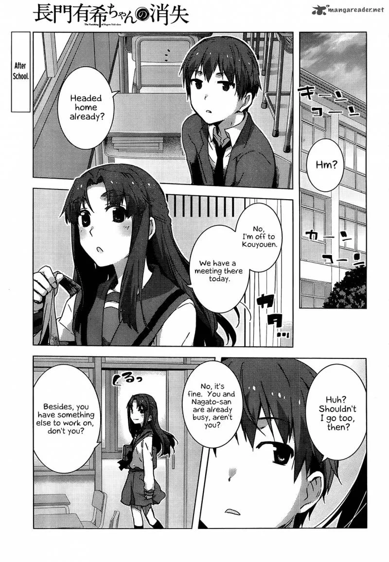 Nagato Yuki-chan no Shoushitsu Chapter 41 page 1